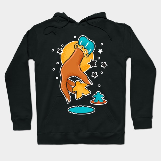 Meeple Placement Hoodie by east coast meeple